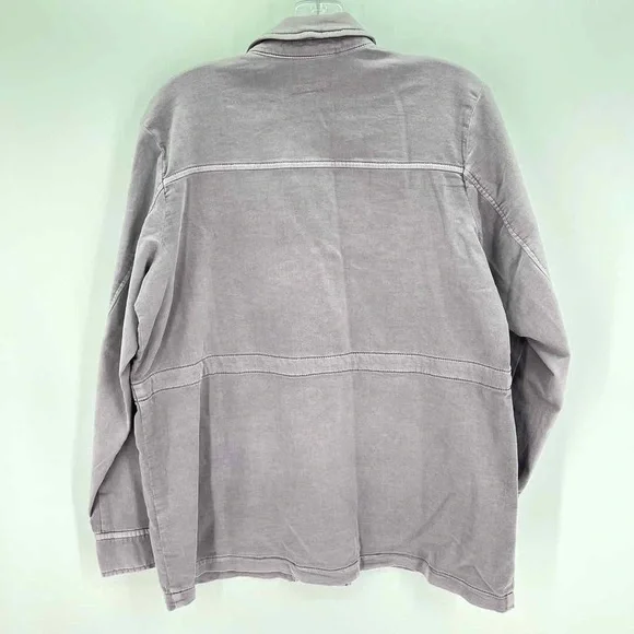 NWT J. Jill Grey Shirt Jacket - Picture 2 of 7